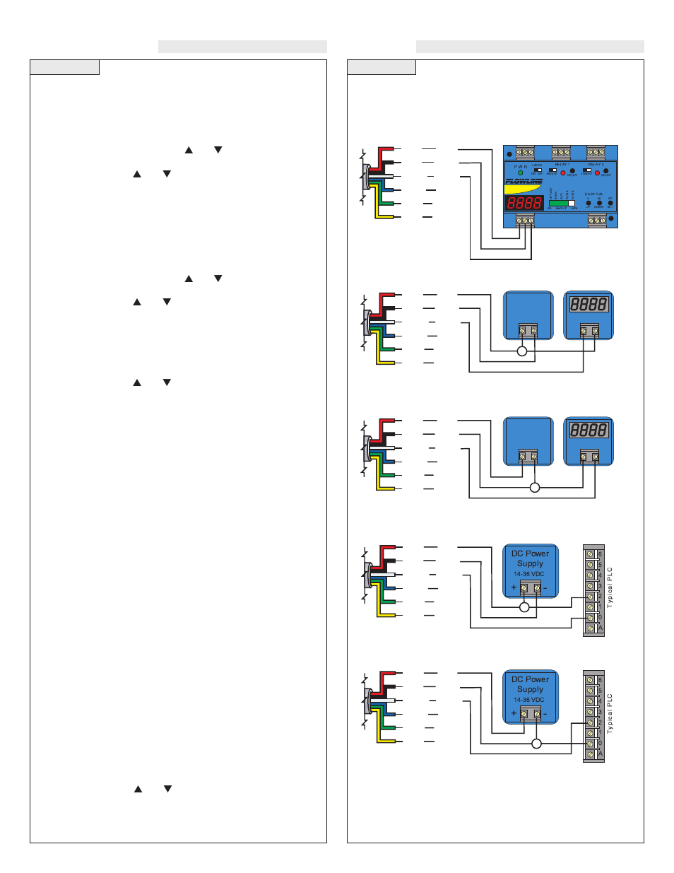 Programming wiring, Ec20, Hset/lset | Saf1/saf2, Fast/slow, Alin, Tank | Flowline LU30 EchoTouch User Manual | Page 4 / 6