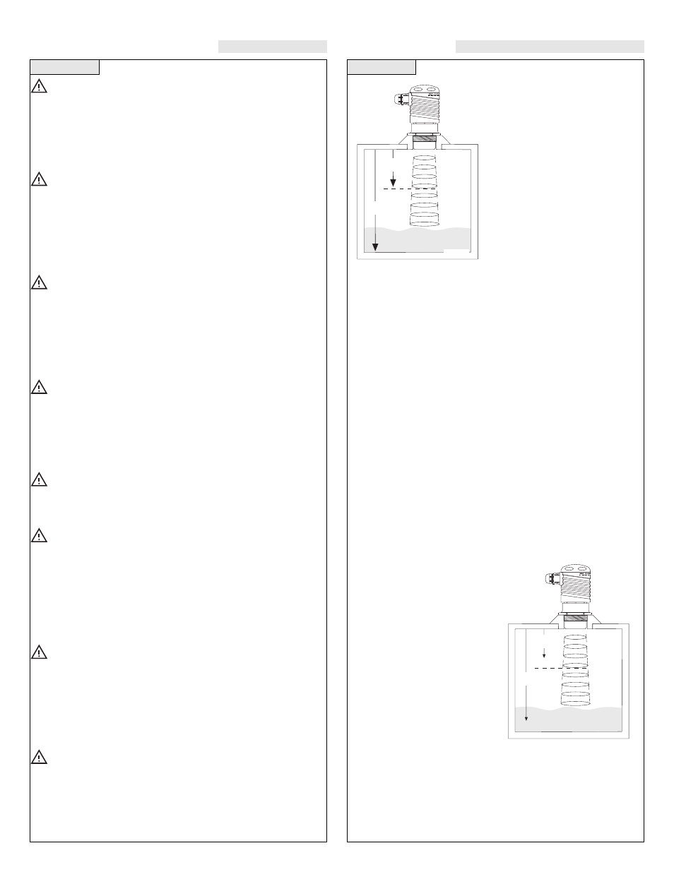 Safety precautions definitions | Flowline LU20 EchoTouch User Manual | Page 3 / 6