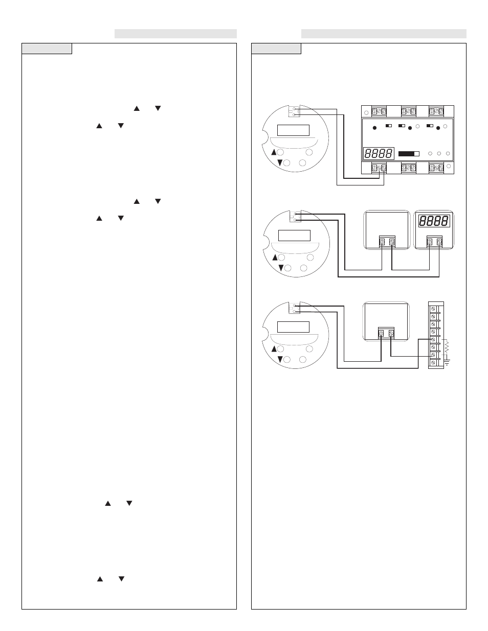 Programming wiring, Ec20, Saf1/saf2/saf3 | Fast/slow, Alin, Maxr, Minr, Step four step five | Flowline LU20 EchoTouch User Manual | Page 4 / 6