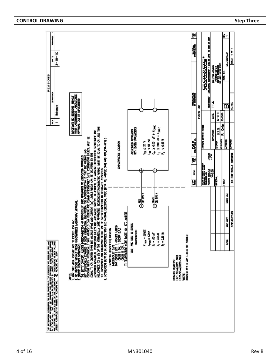 Flowline LD32‐S4_1 DeltaSpan User Manual | Page 4 / 16