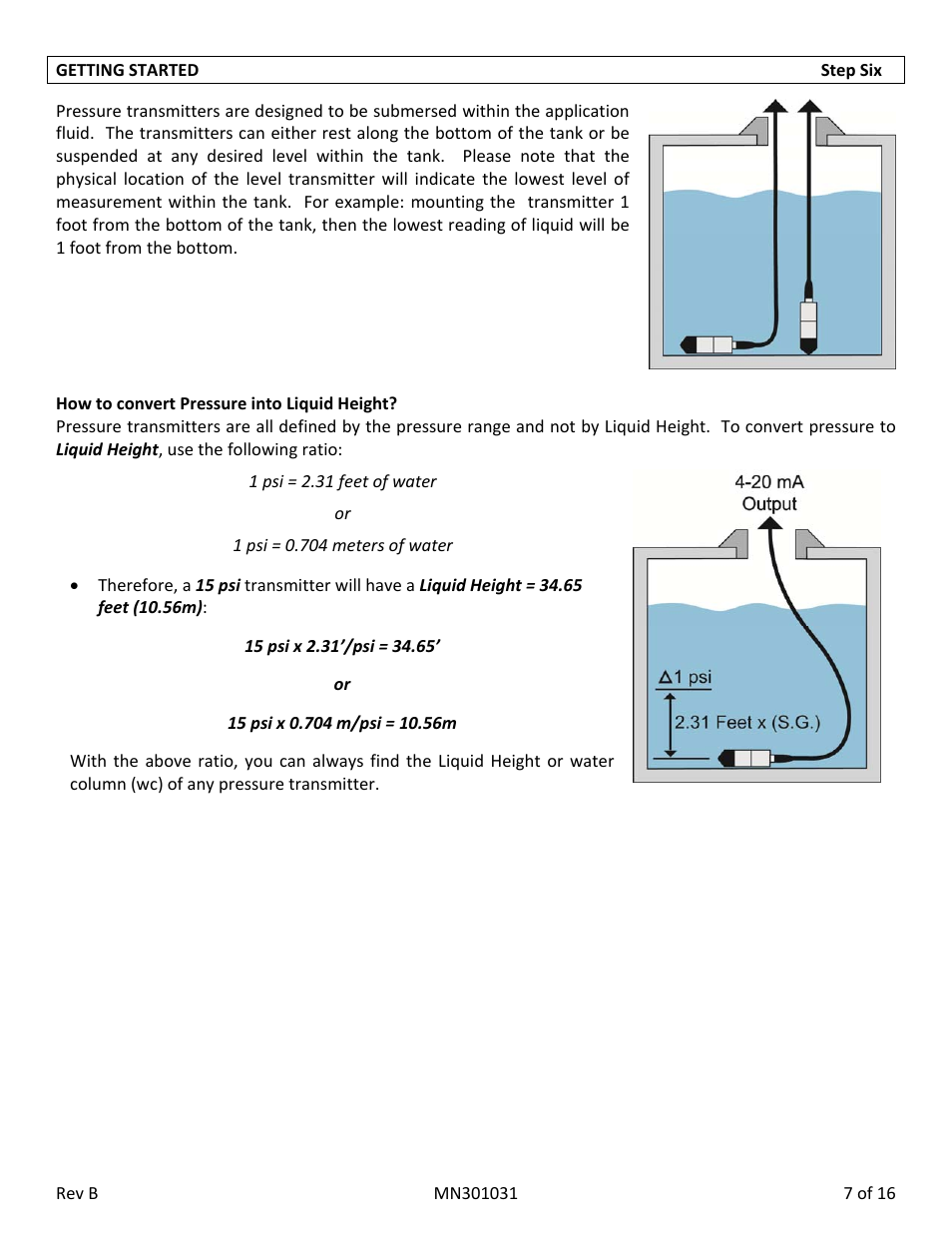 Flowline LD32‐S2_1 DeltaSpan User Manual | Page 7 / 16