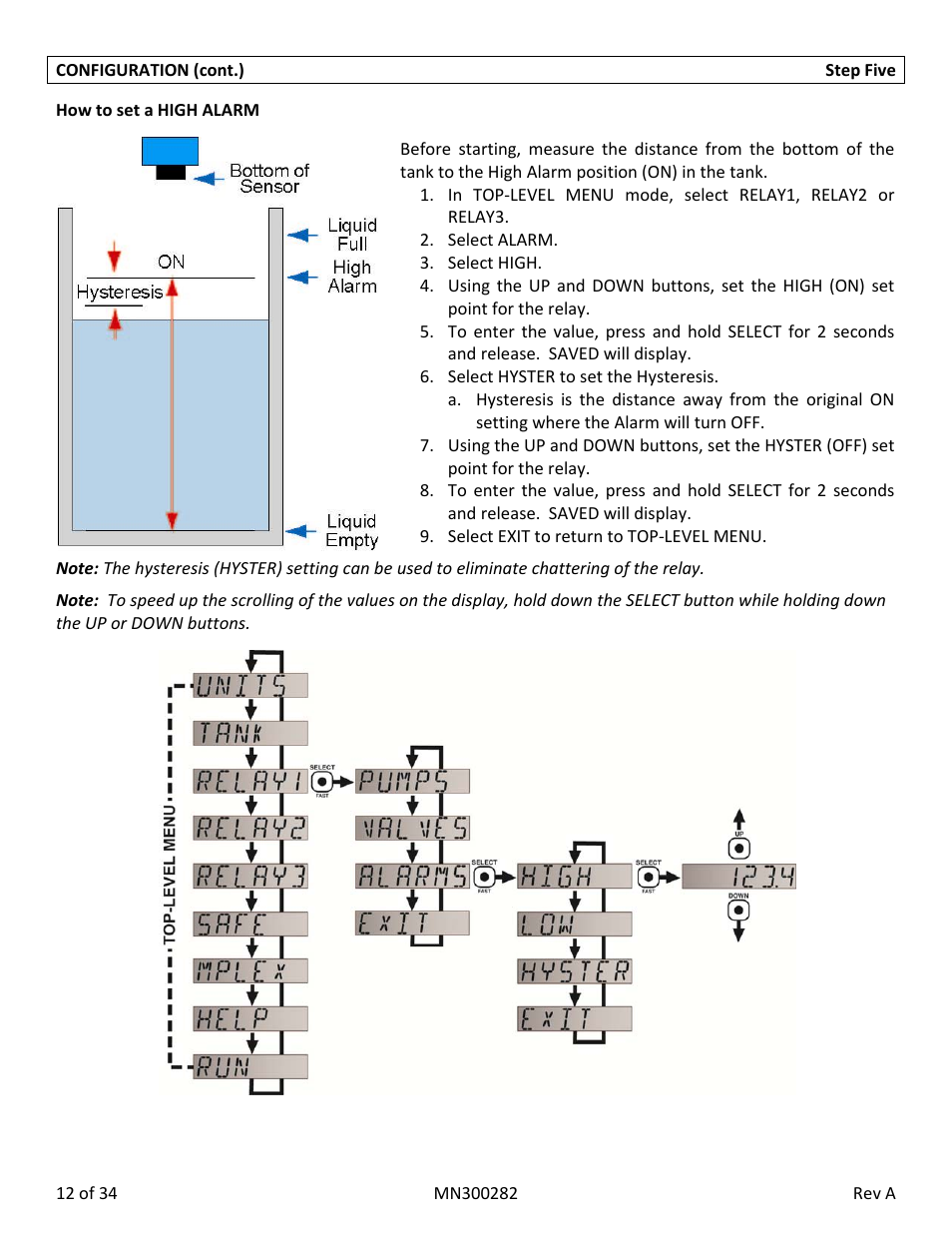 Flowline LU78 EchoSwitch User Manual | Page 12 / 34