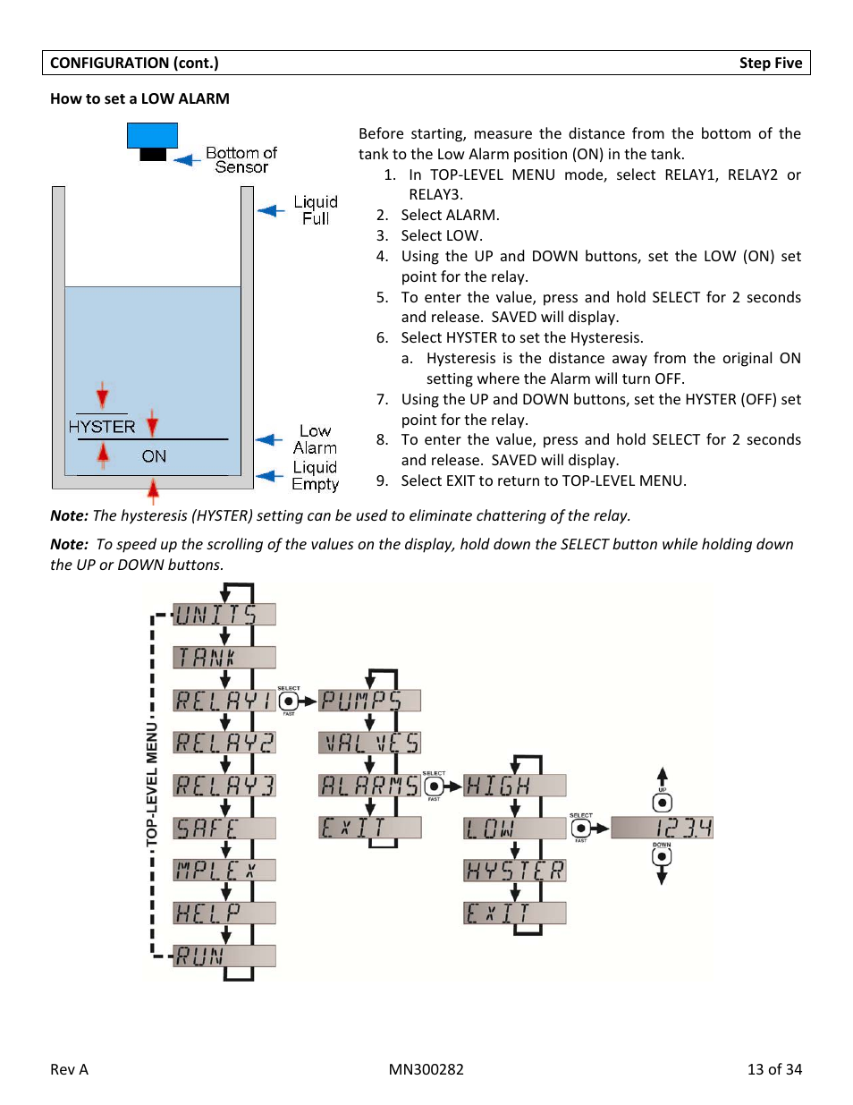 Flowline LU78 EchoSwitch User Manual | Page 13 / 34