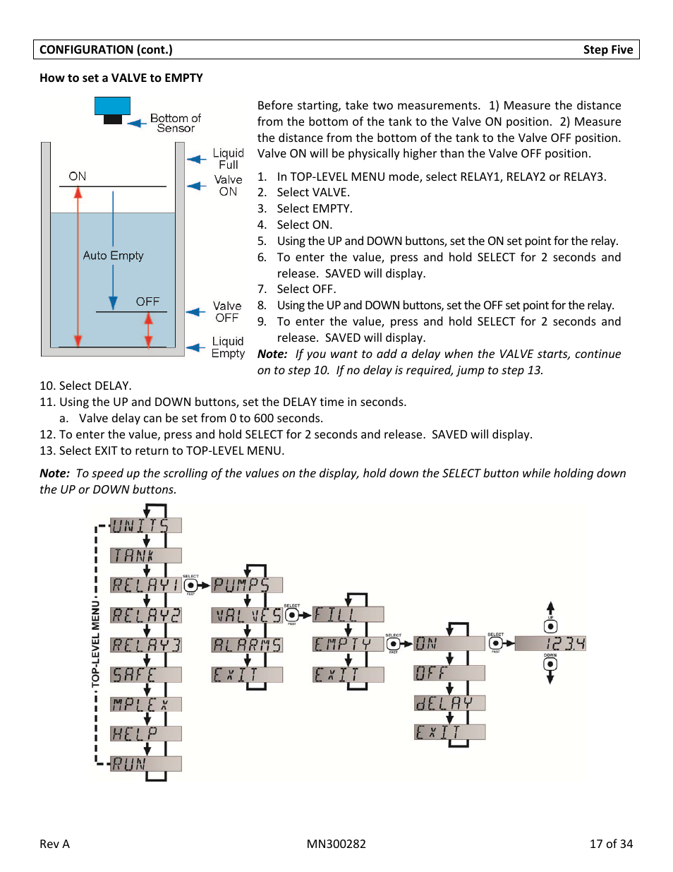 Flowline LU78 EchoSwitch User Manual | Page 17 / 34