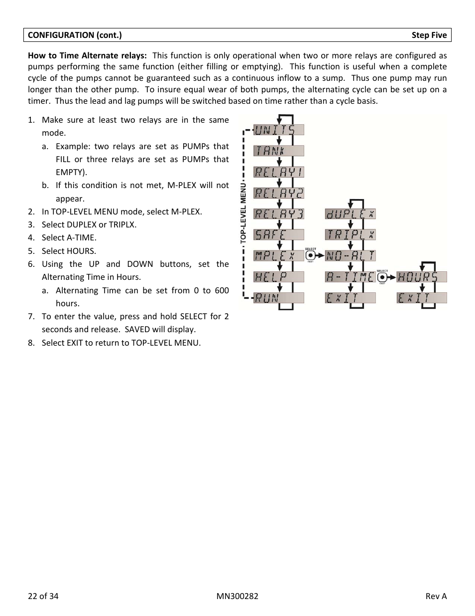 Flowline LU78 EchoSwitch User Manual | Page 22 / 34