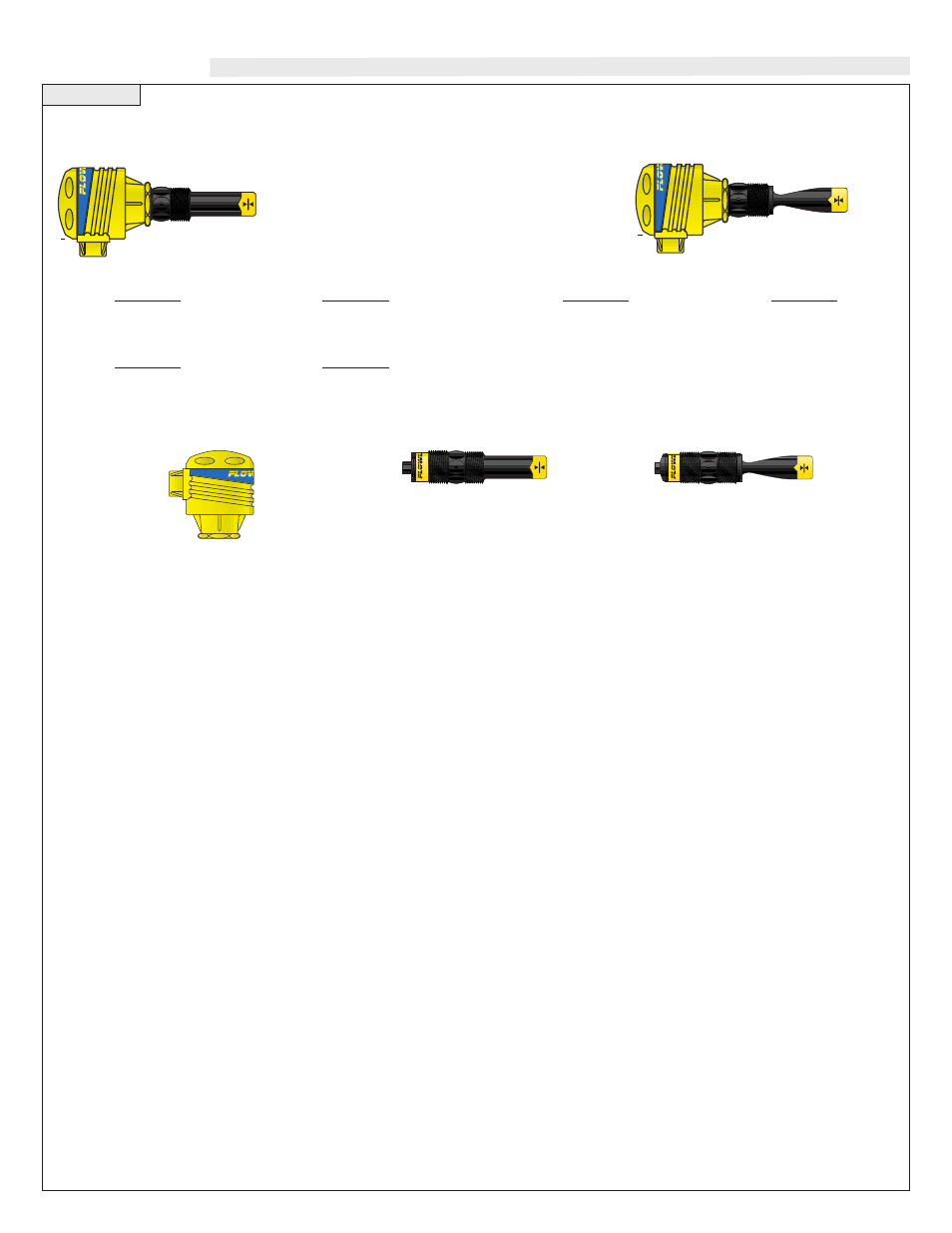 Components | Flowline AX18 Switch-Pro User Manual | Page 3 / 6