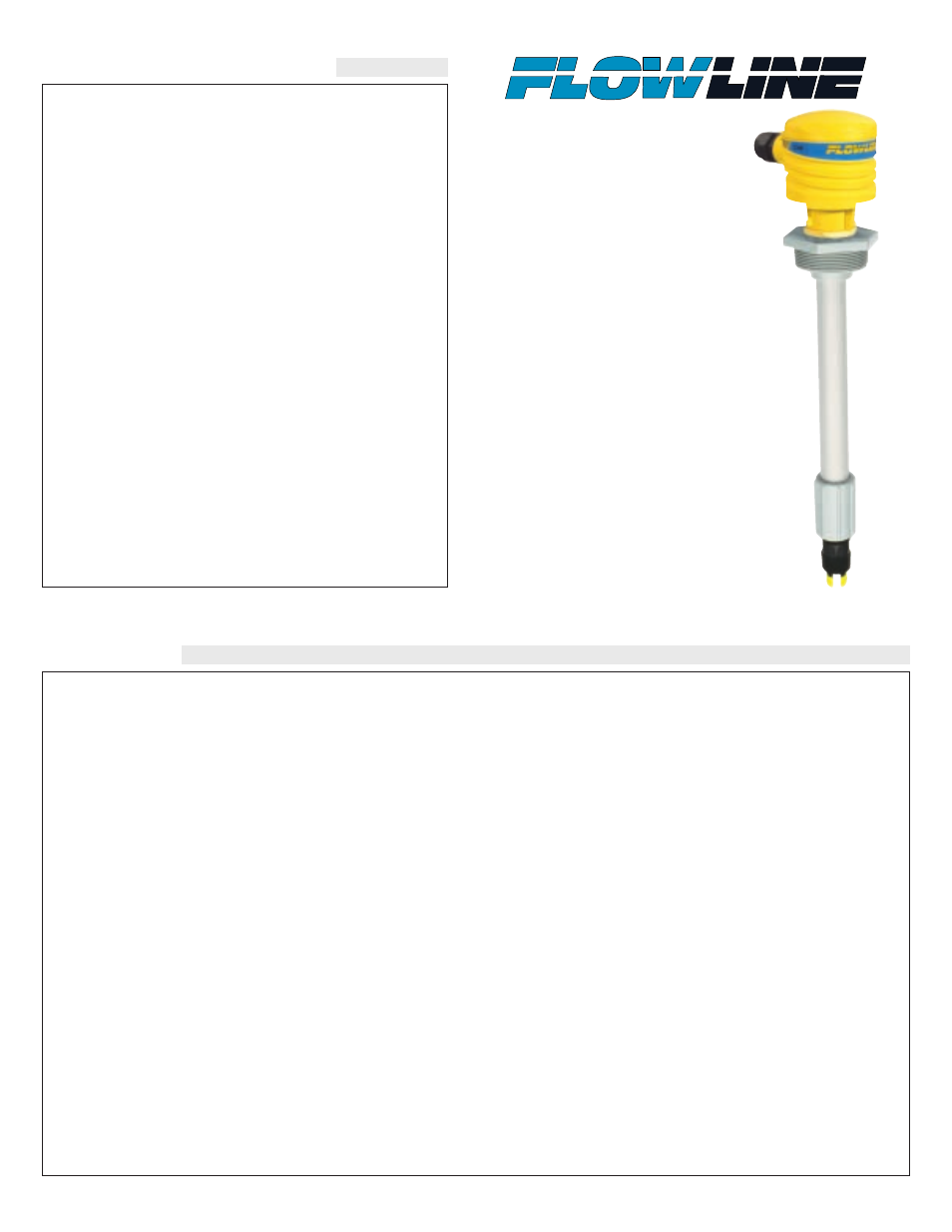 Flowline AX1X Switch-Pak User Manual | 6 pages