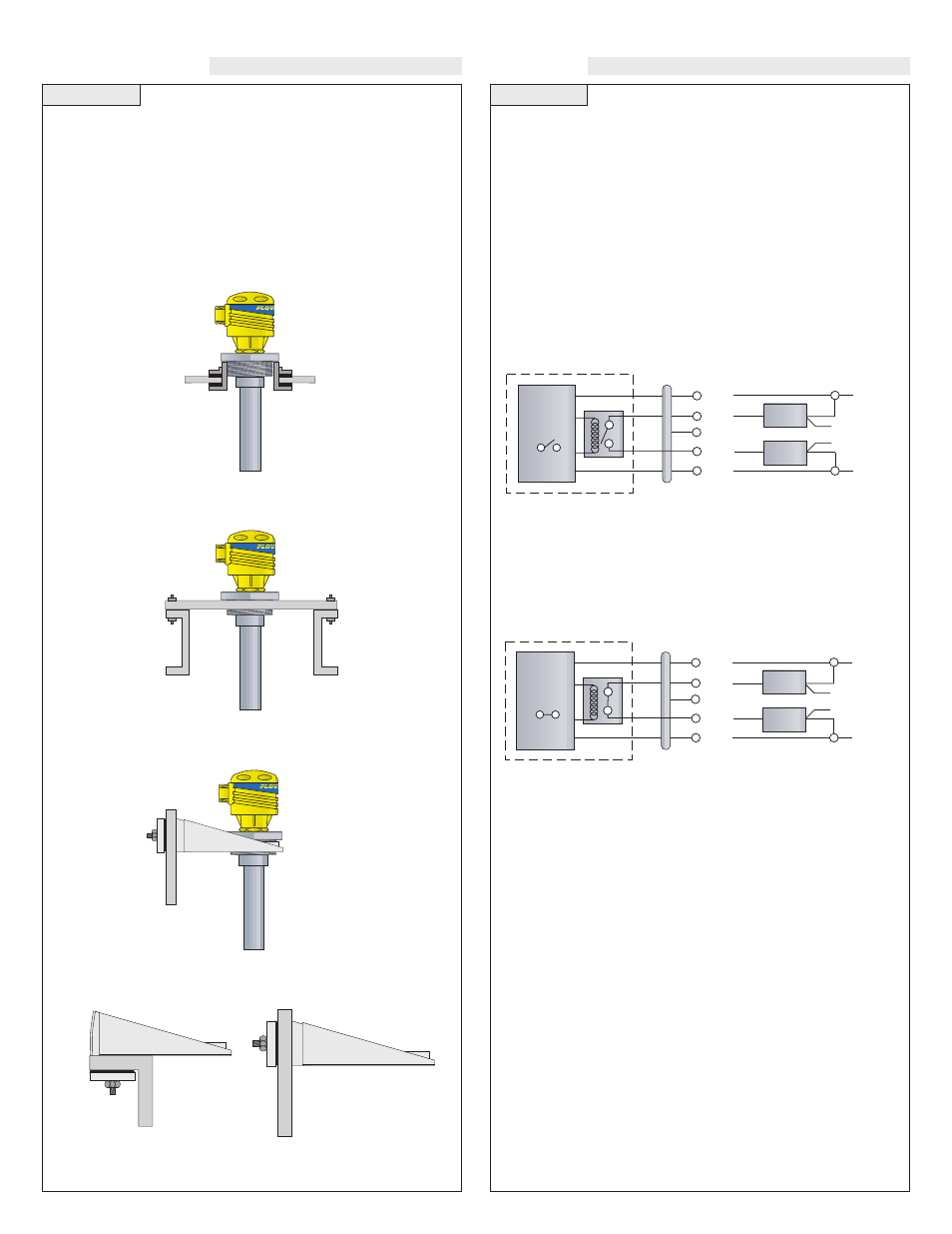 Installation, Wiring | Flowline AX1X Switch-Pak User Manual | Page 5 / 6