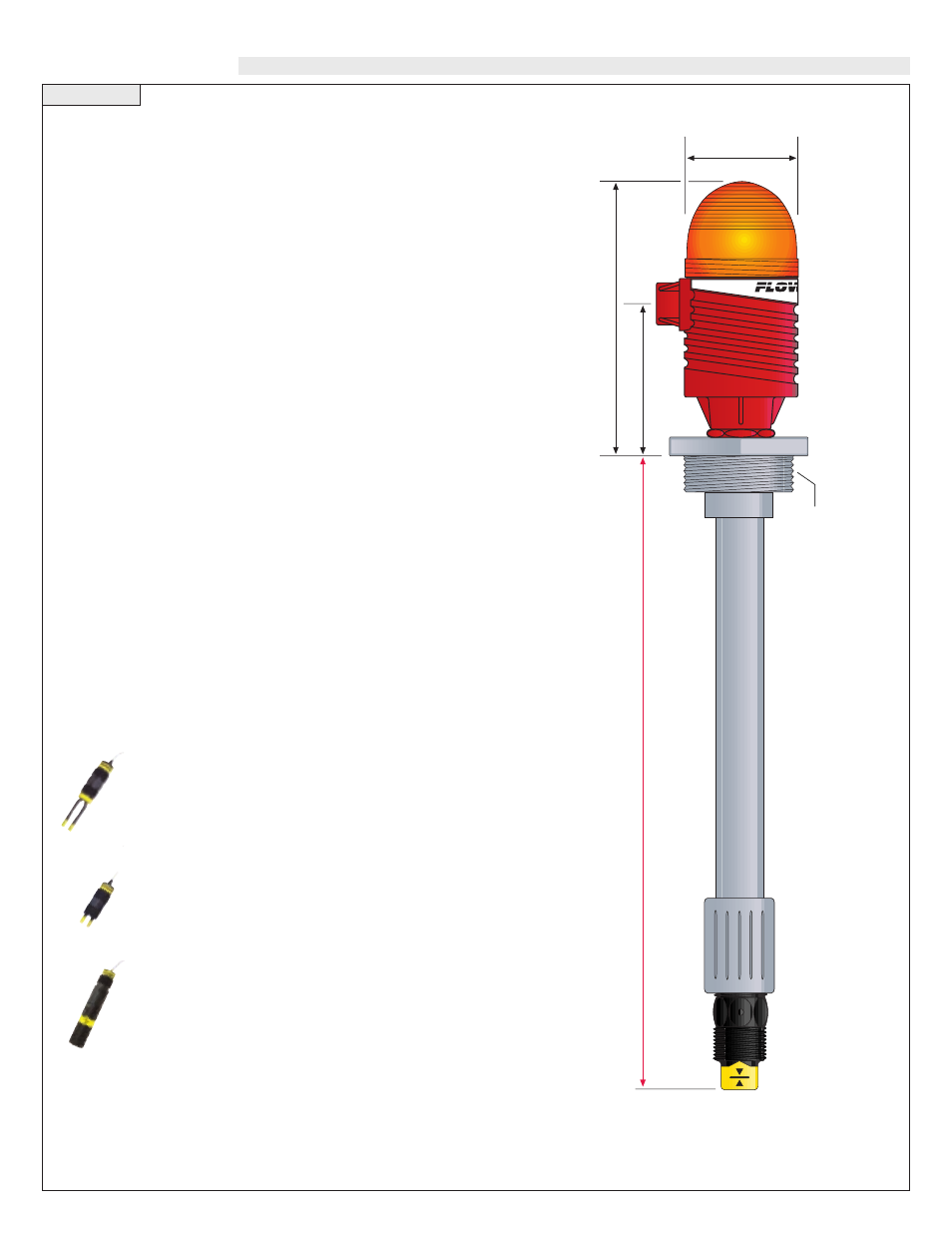 Specifications | Flowline AX13 Switch-Pak User Manual | Page 2 / 6