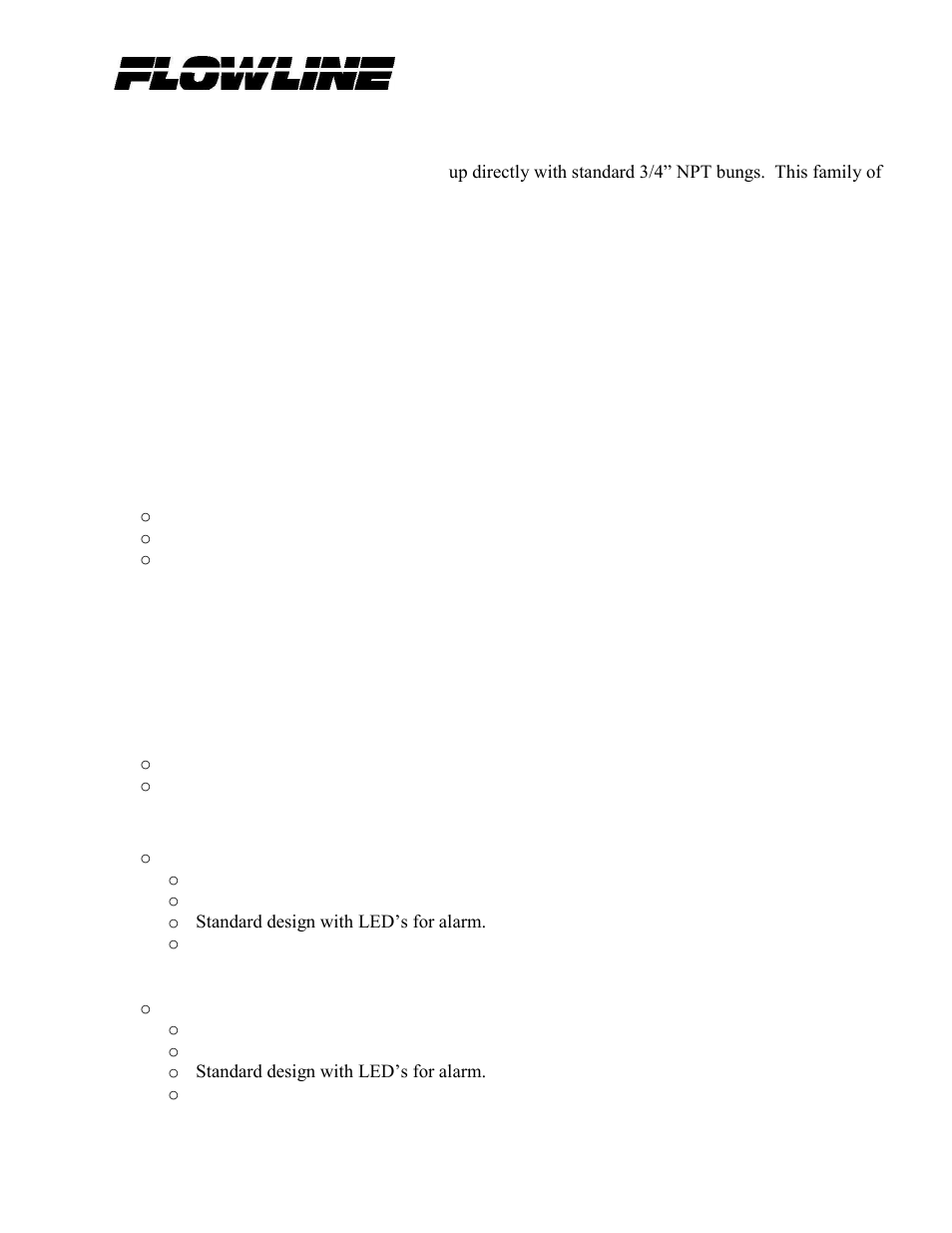 Flowline AV17 Float-Point User Manual | Page 5 / 10