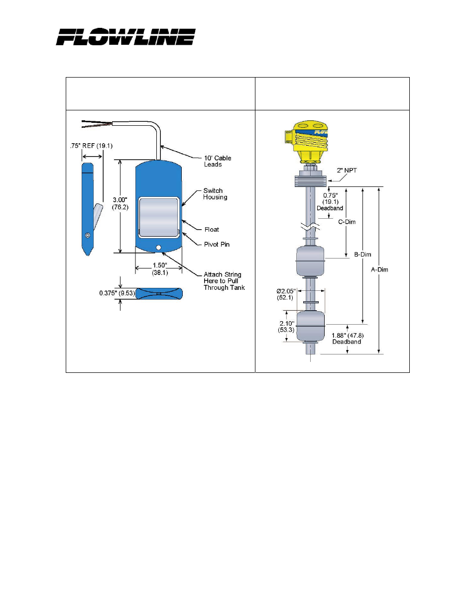 Flowline AVX6 Float-Point User Manual | Page 9 / 14