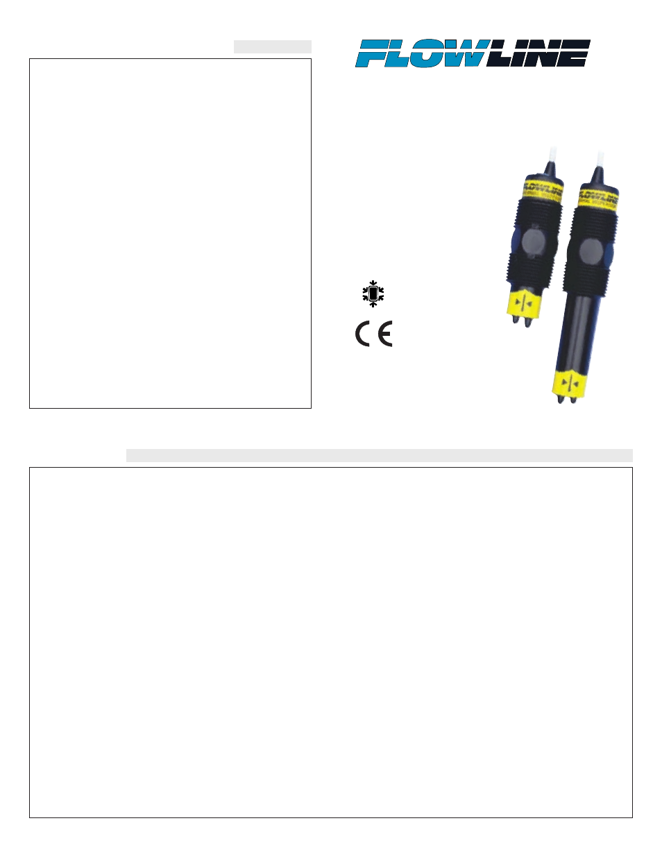 Flowline GT10 Thermo-Flo User Manual | 6 pages