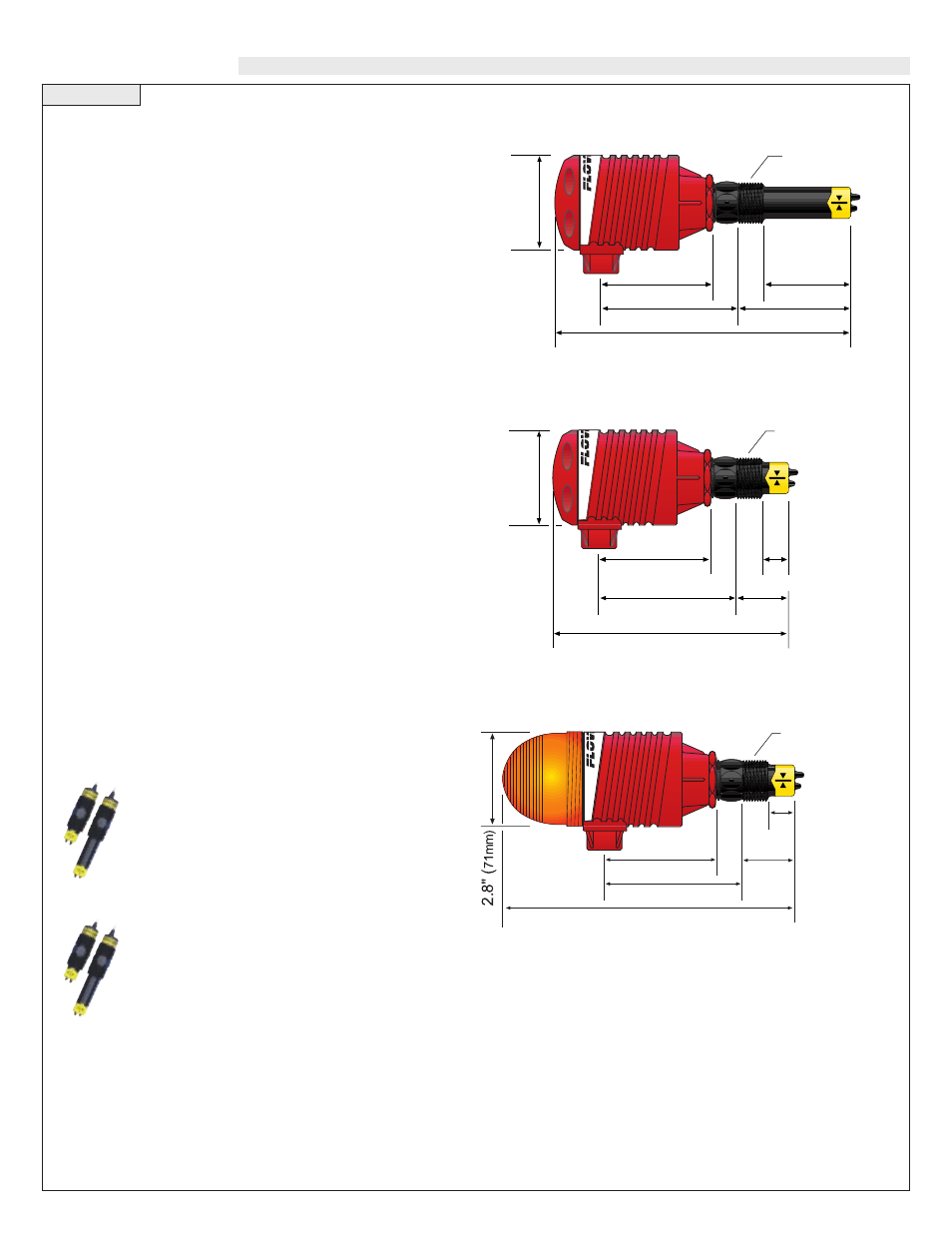 Specifications | Flowline AX1X Thermo-Flo User Manual | Page 2 / 6