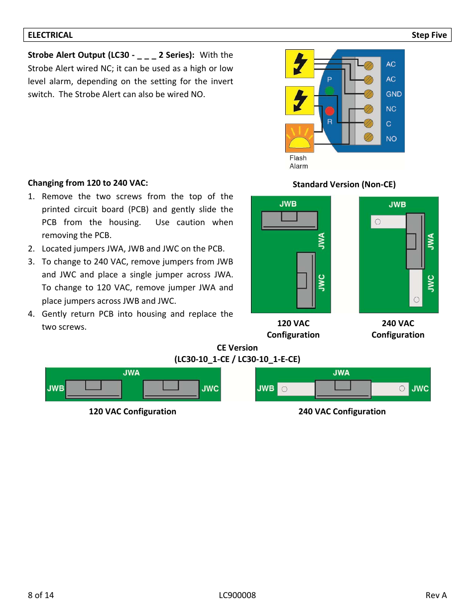 Flowline LC30 Thermo-Flo User Manual | Page 8 / 14