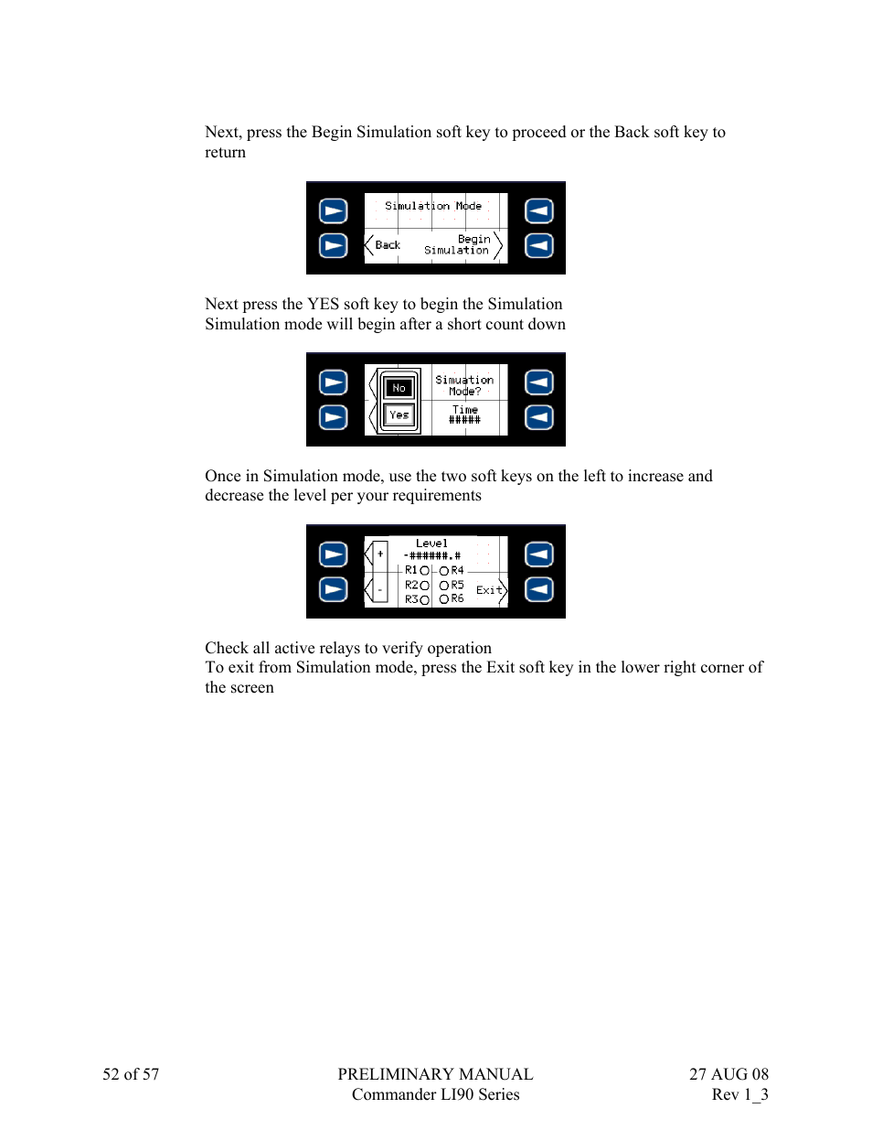 Flowline LI90 Commander User Manual | Page 52 / 57