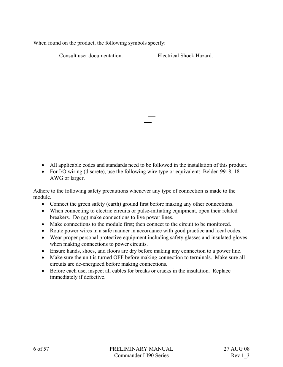 Flowline LI90 Commander User Manual | Page 6 / 57