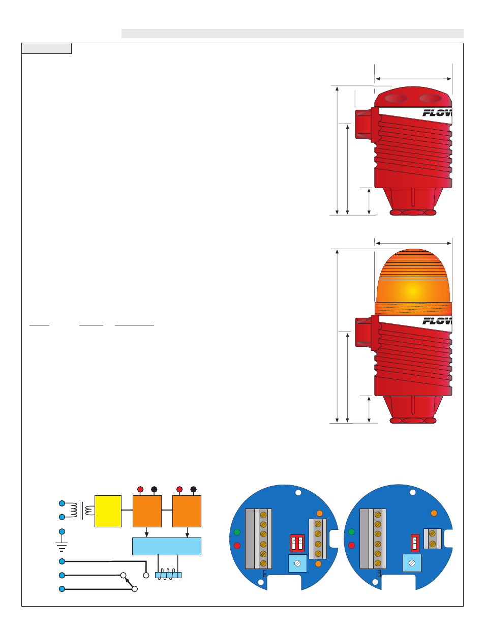 Specifications | Flowline LC1X Compact Controller User Manual | Page 2 / 6