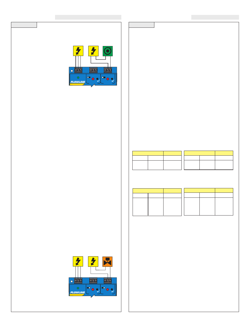 Application troubleshooting, Automatic fill, Determining the settings of latch and invert | Automatic empty, Controller logic, Relay latch logic table | Flowline LC90 Remote Controller User Manual | Page 6 / 6