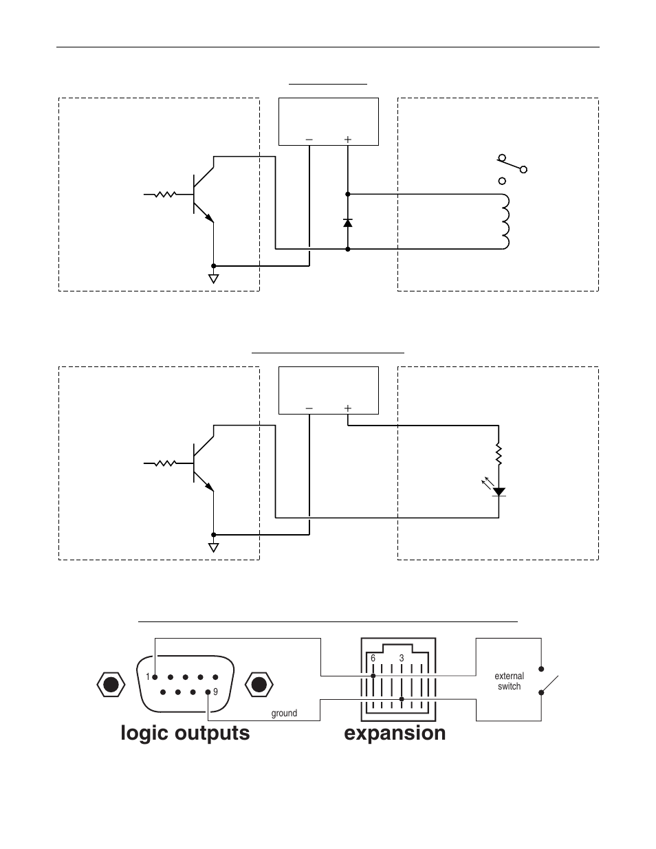 Expansion logic outputs | Biamp AUTOTWO User Manual | Page 7 / 14