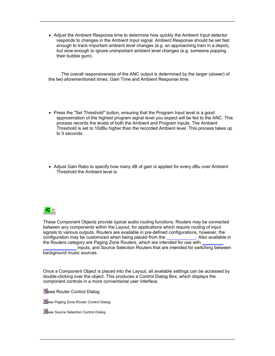 Routers | Biamp A4 User Manual | Page 143 / 245