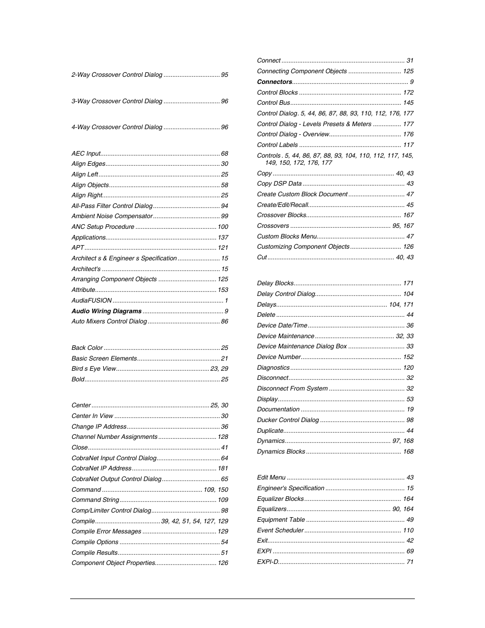 Biamp A4 User Manual | Page 242 / 245
