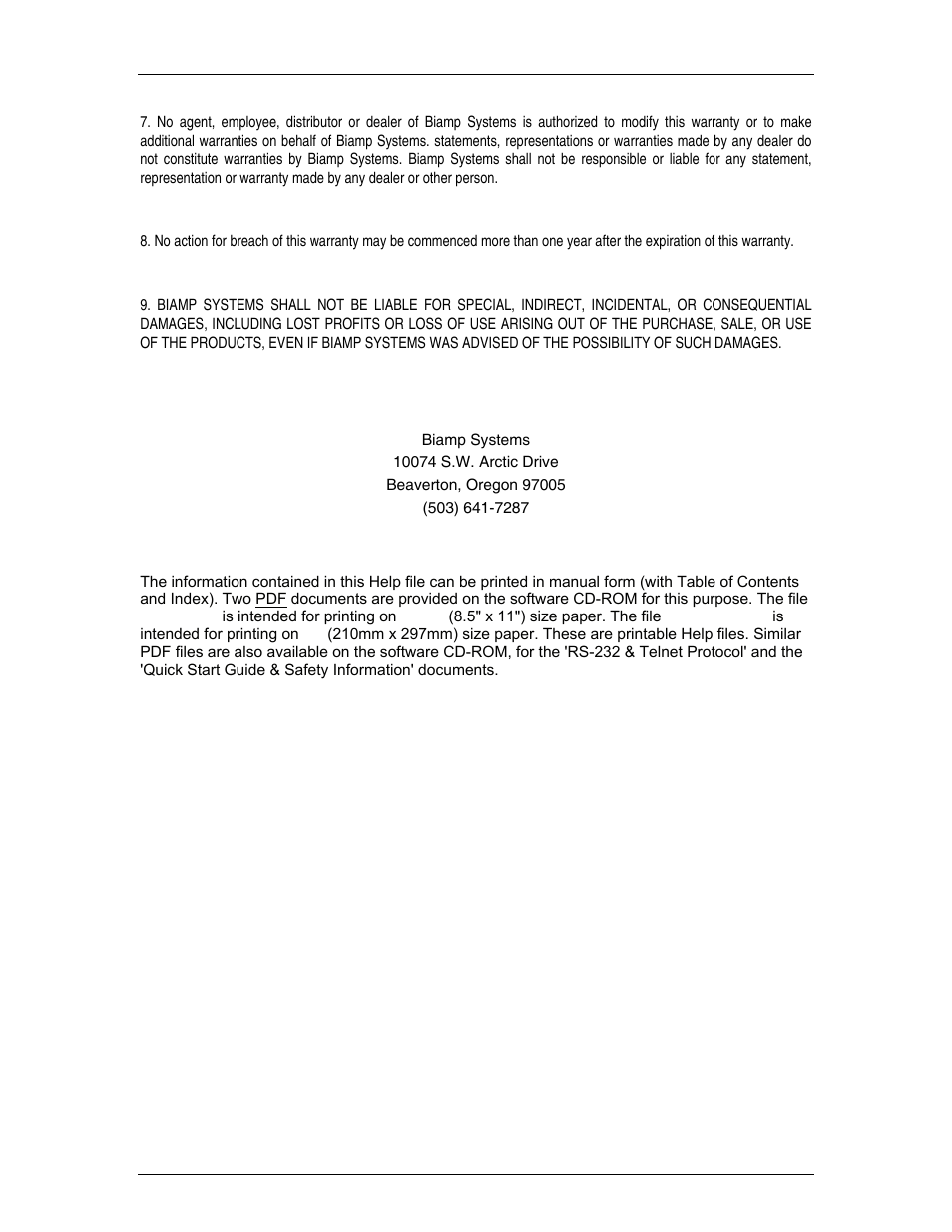 Documentation | Biamp A4 User Manual | Page 43 / 245