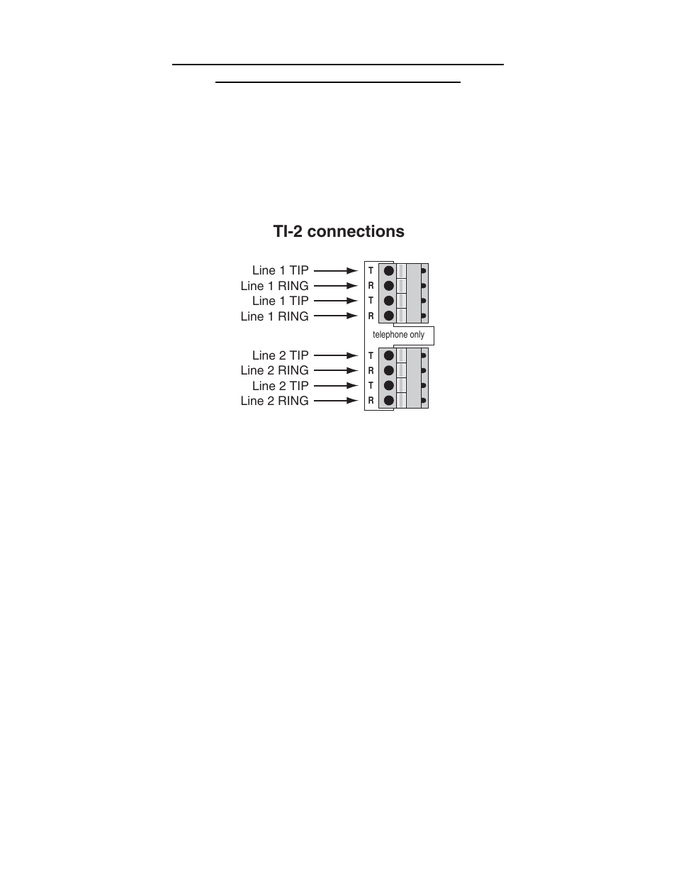 Ti-2 connections | Biamp LTR User Manual | Page 14 / 18
