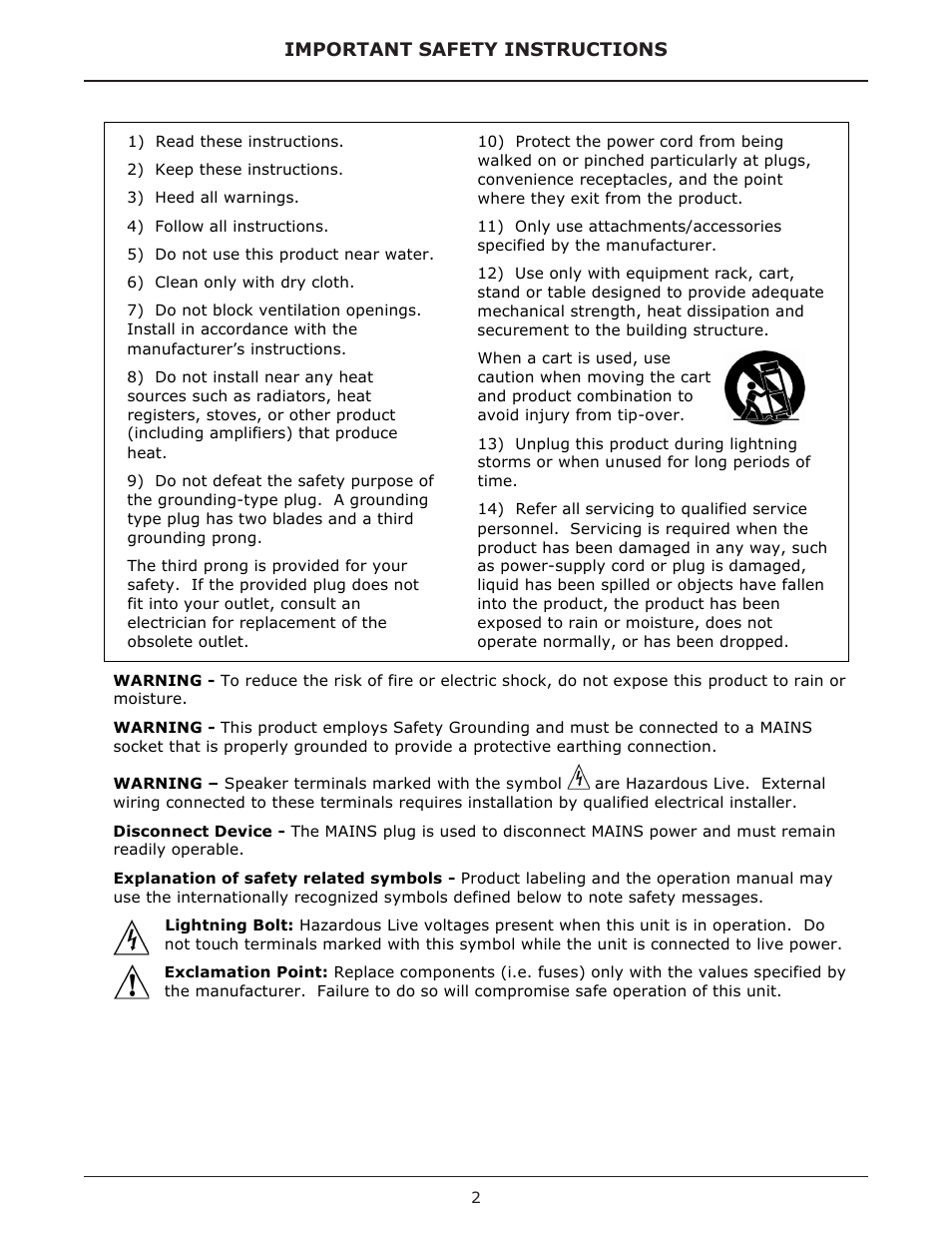 Biamp AudiaVOIP User Manual | Page 2 / 17