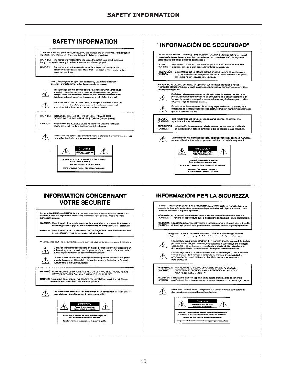 Biamp MCA Series User Manual | Page 13 / 15