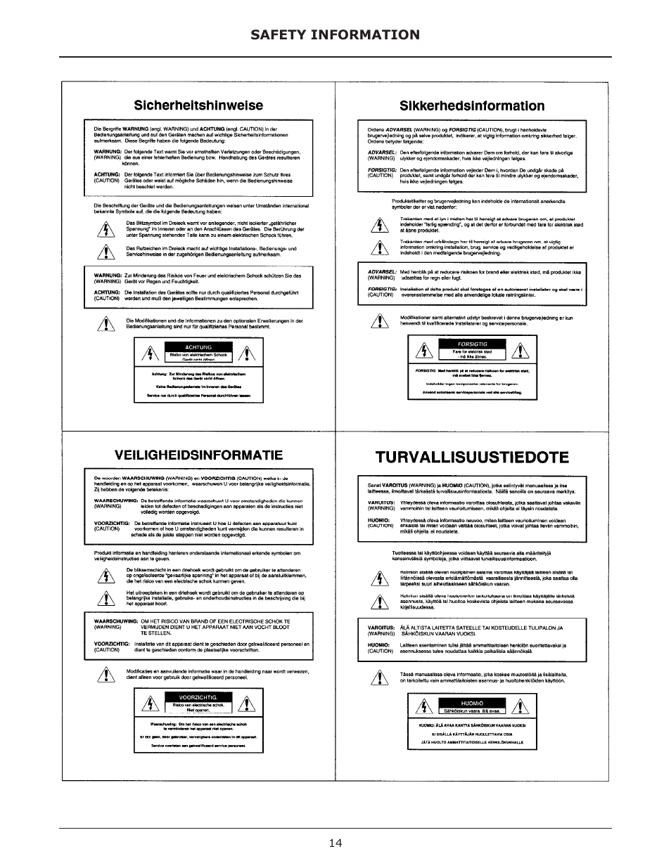 Biamp MCA Series User Manual | Page 14 / 15