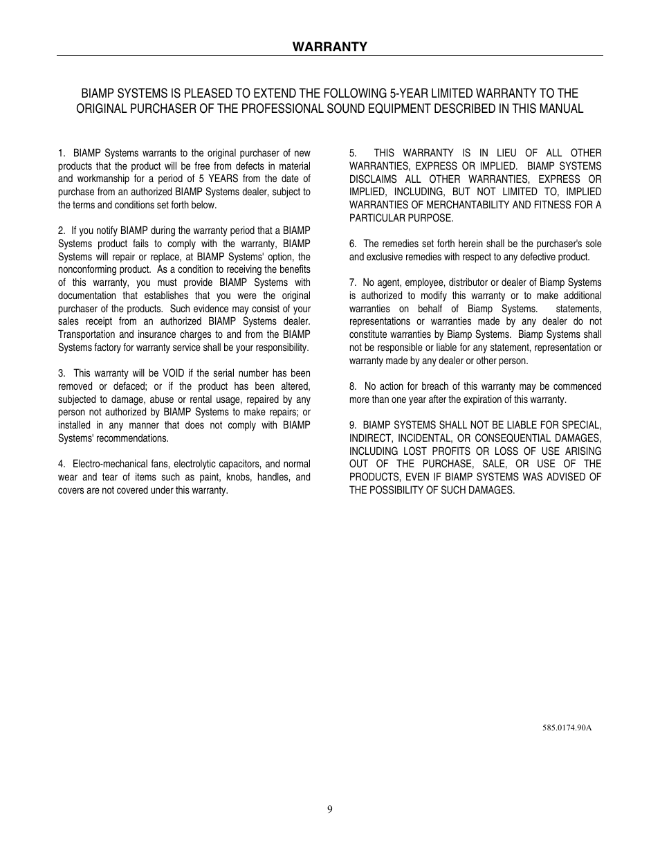 Biamp MPA250 User Manual | Page 10 / 11
