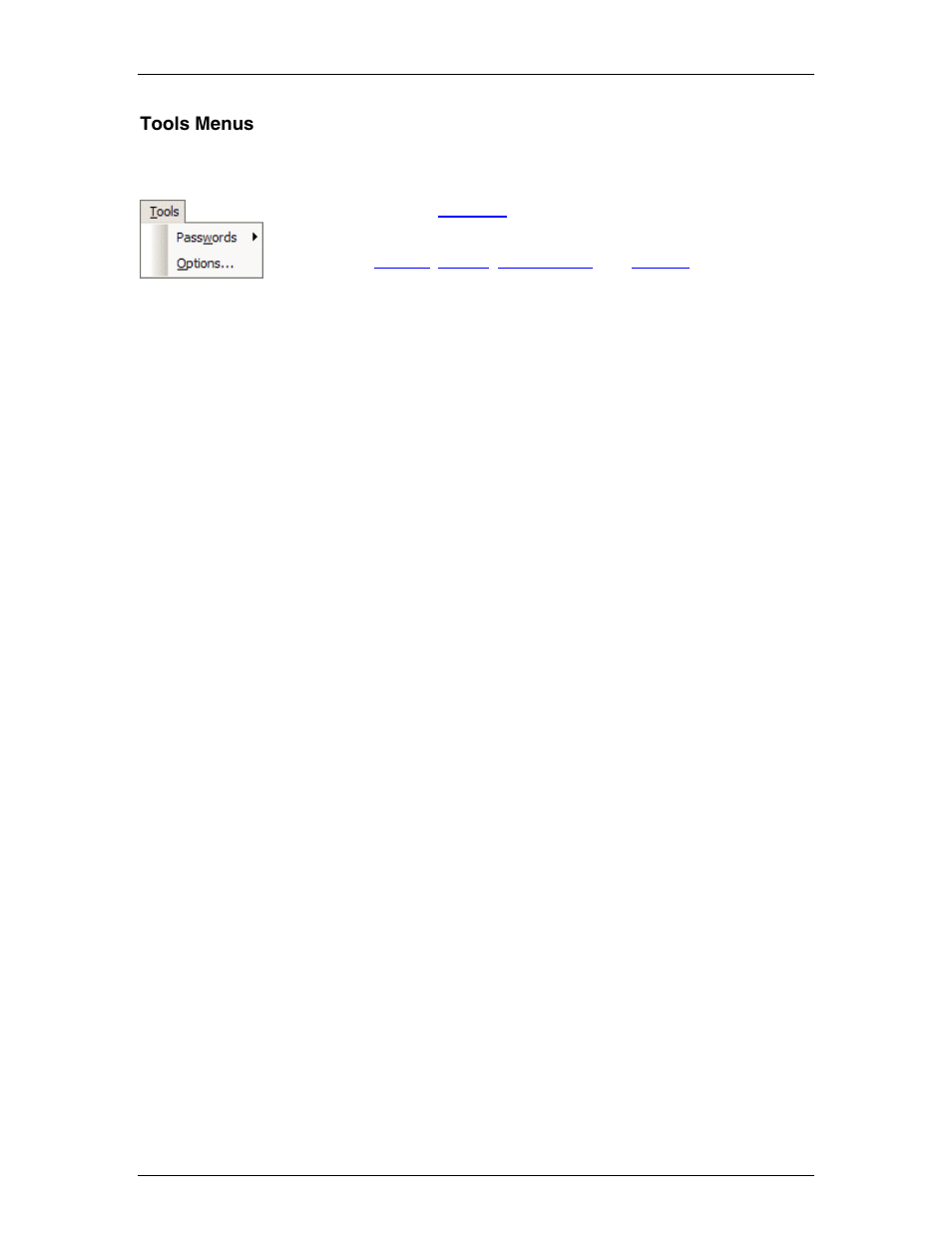 Tools menus, Tools menu | Biamp A4 User Manual | Page 19 / 89