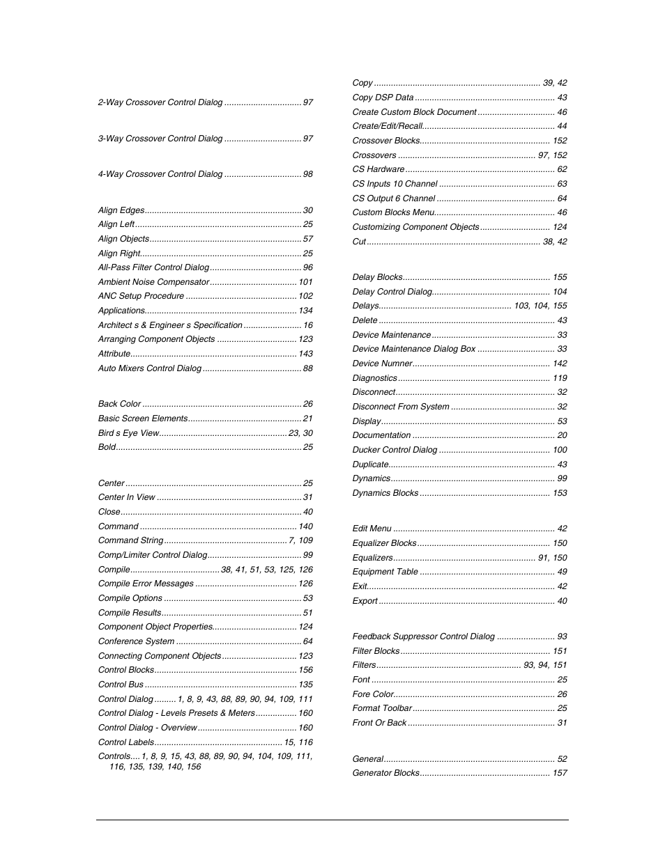 Biamp A4 User Manual | Page 214 / 217