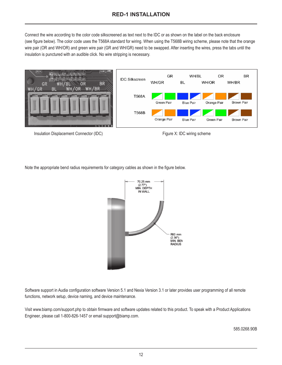Biamp RED-1 User Manual | Page 12 / 16