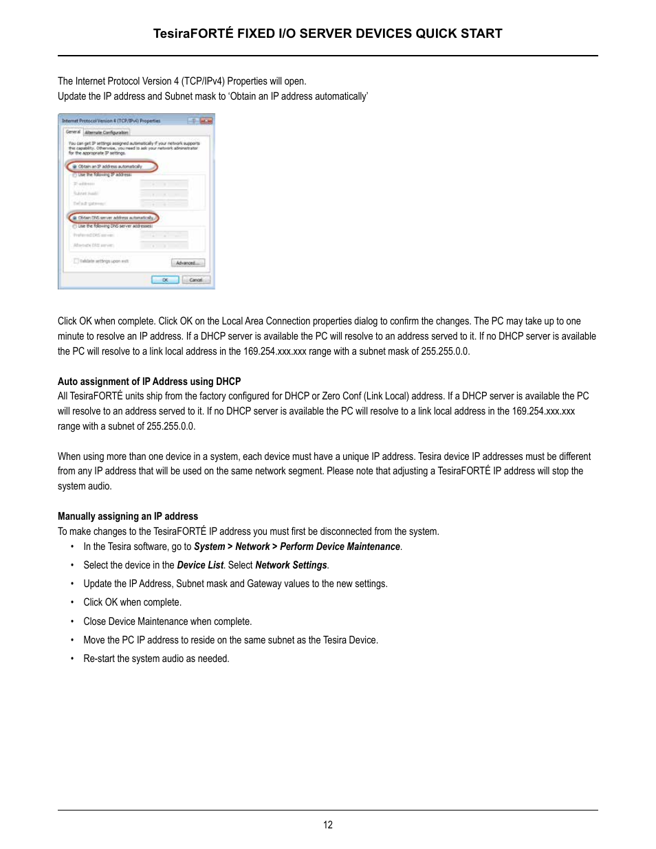 Biamp TesiraFORTE User Manual | Page 12 / 35