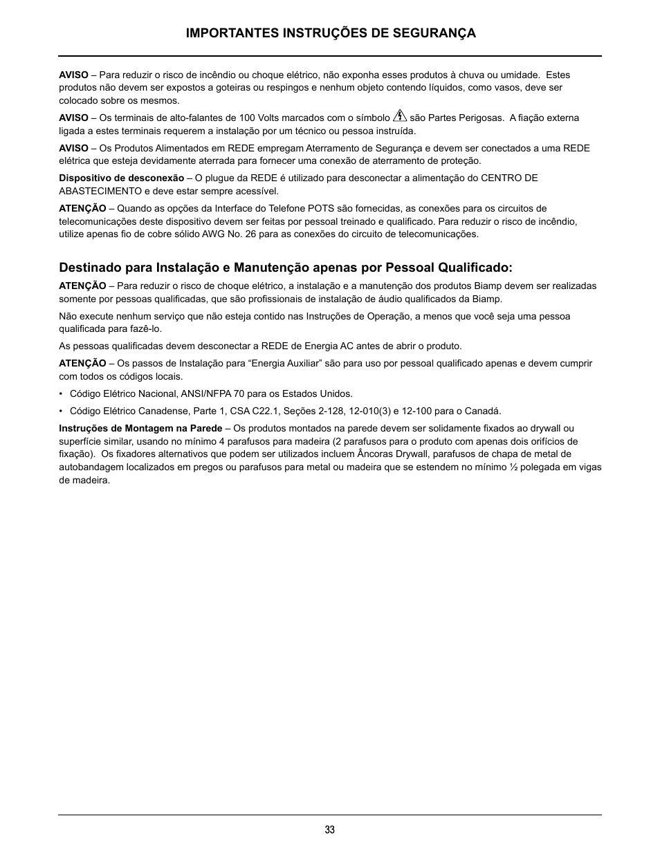 Biamp TesiraFORTE User Manual | Page 33 / 35