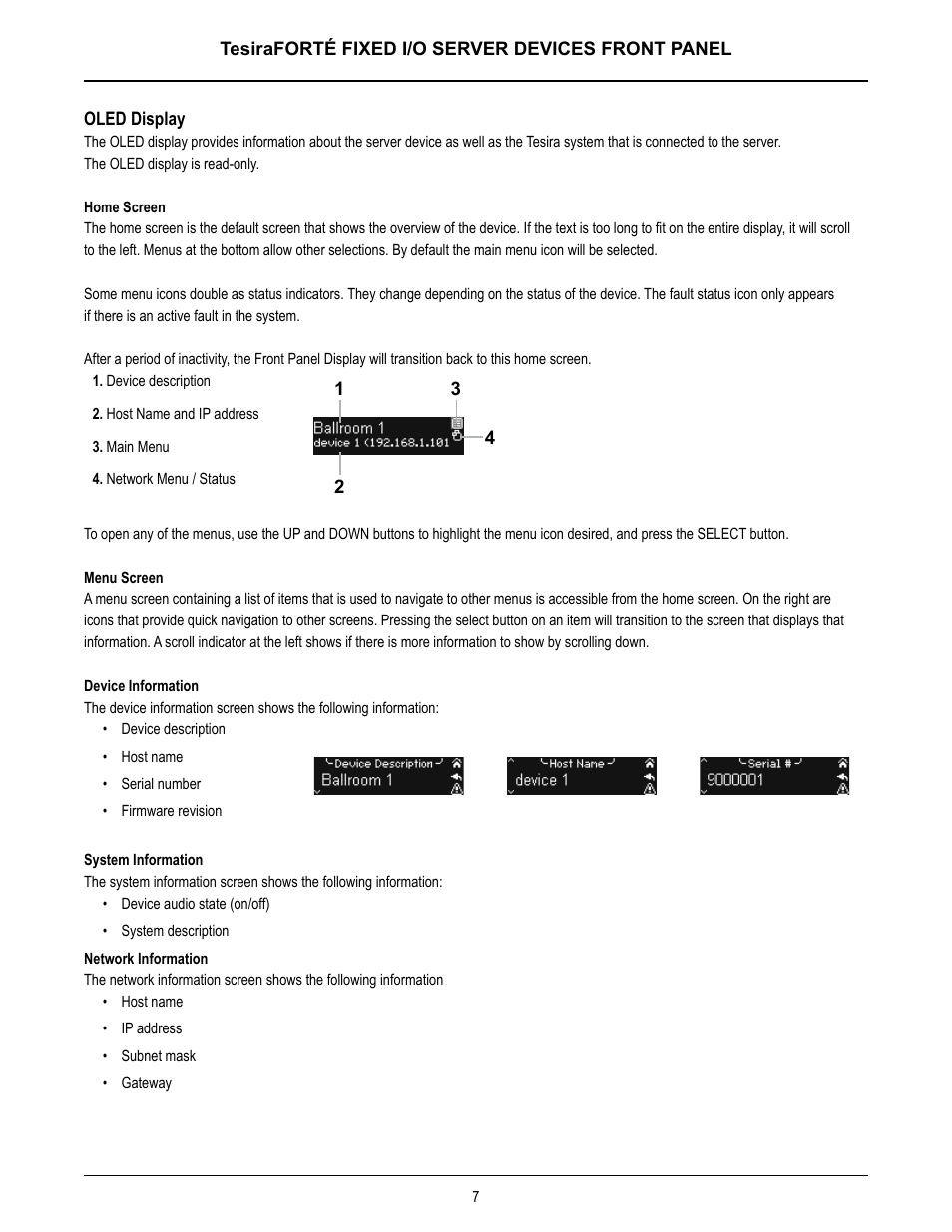 Biamp TesiraFORTE User Manual | Page 7 / 35