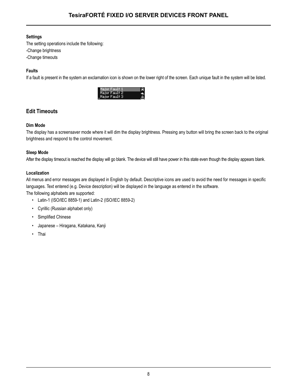 Biamp TesiraFORTE User Manual | Page 8 / 35