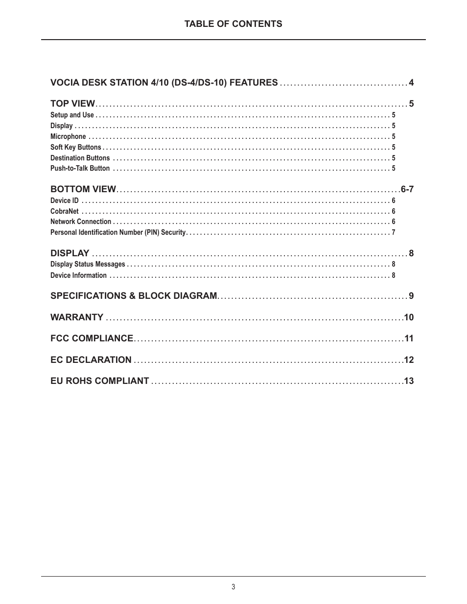 Biamp DS-10 User Manual | Page 3 / 13