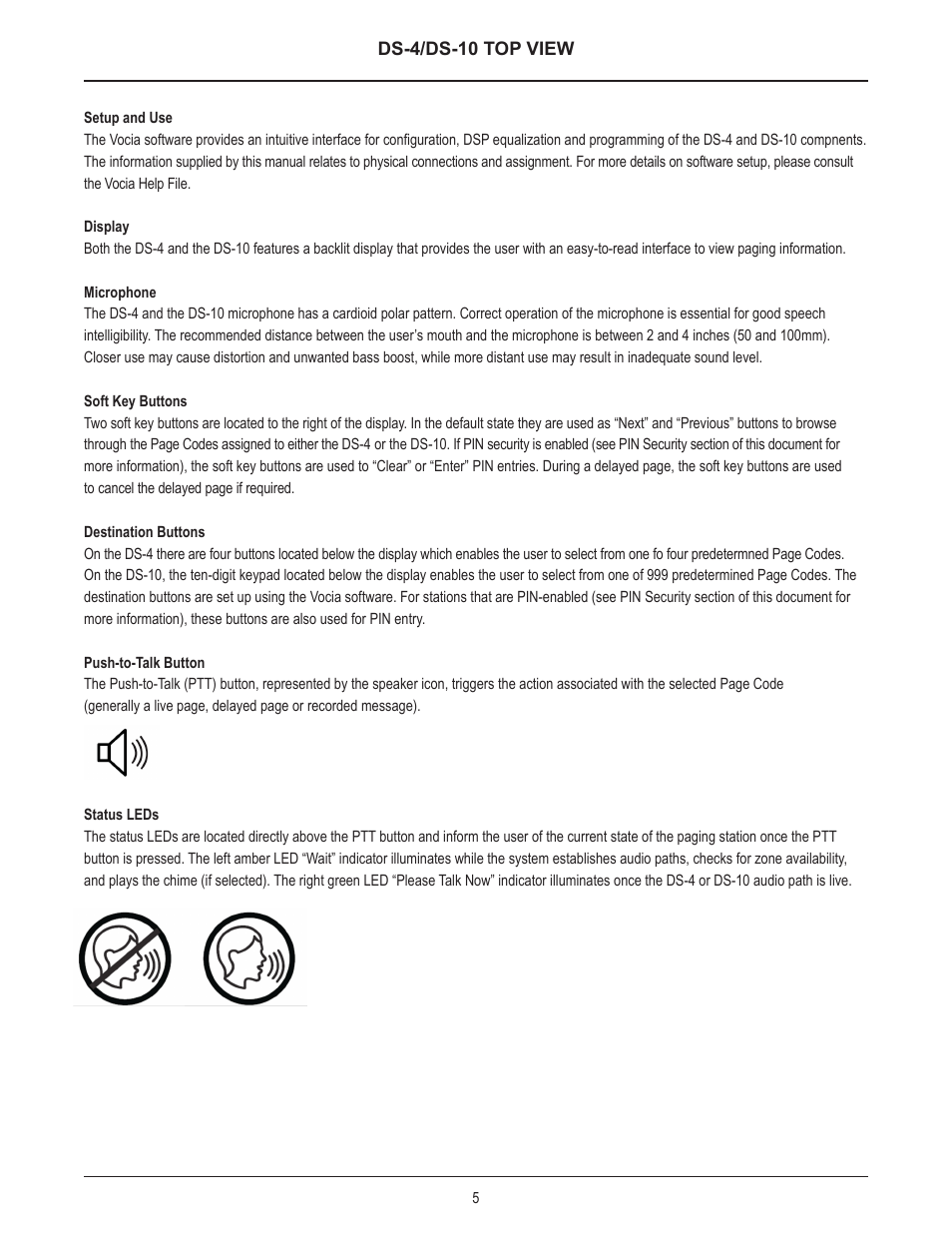 Biamp DS-10 User Manual | Page 5 / 13