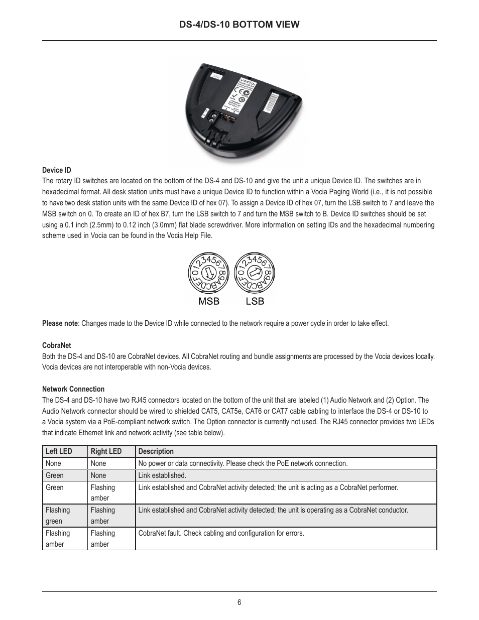 Biamp DS-10 User Manual | Page 6 / 13