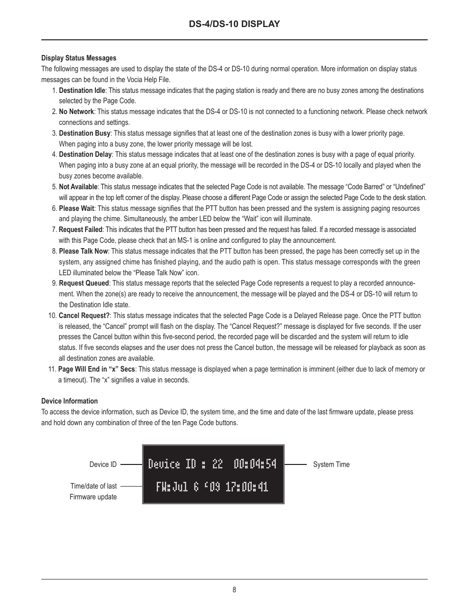 Biamp DS-10 User Manual | Page 8 / 13