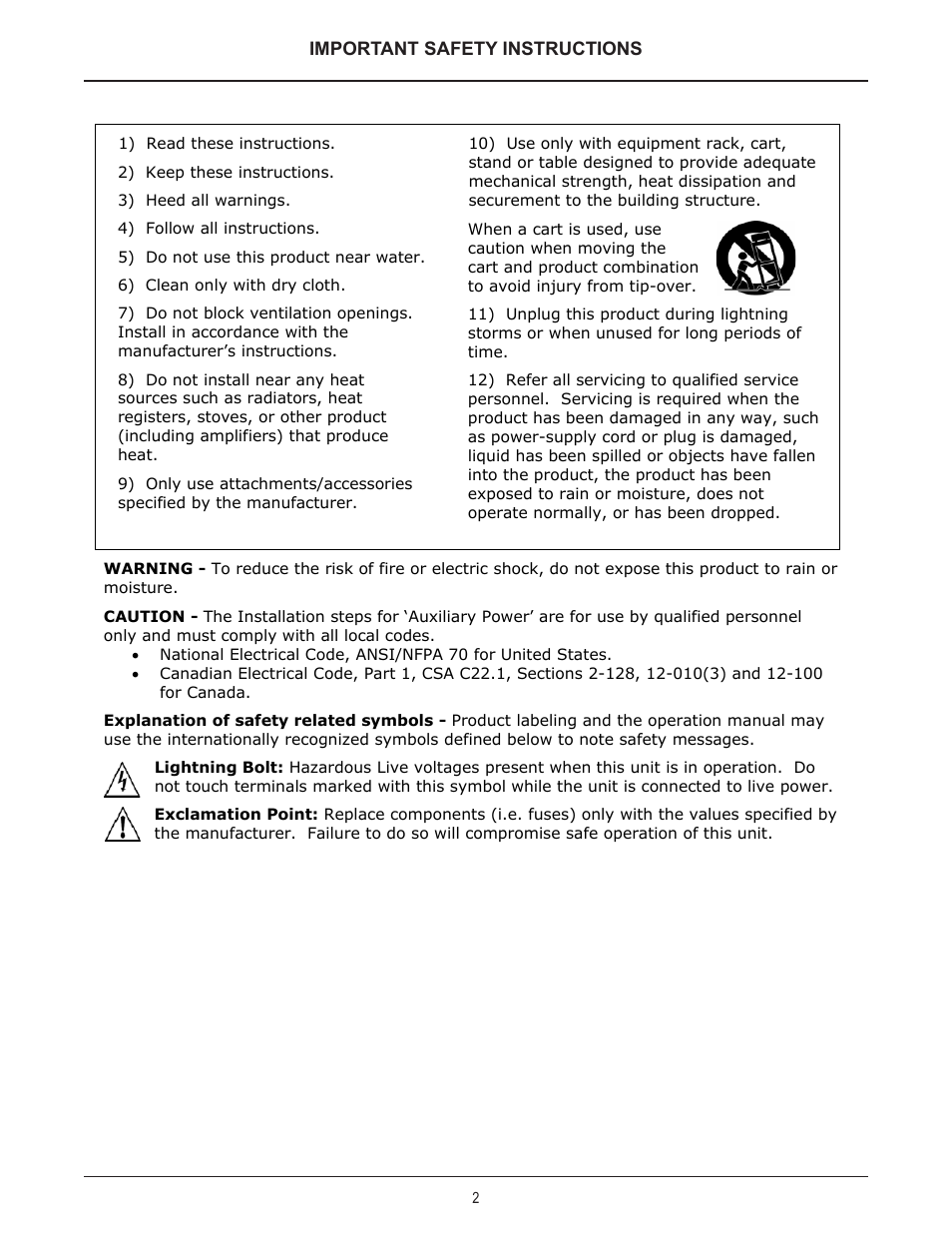 Biamp GPIO-1 User Manual | Page 2 / 16