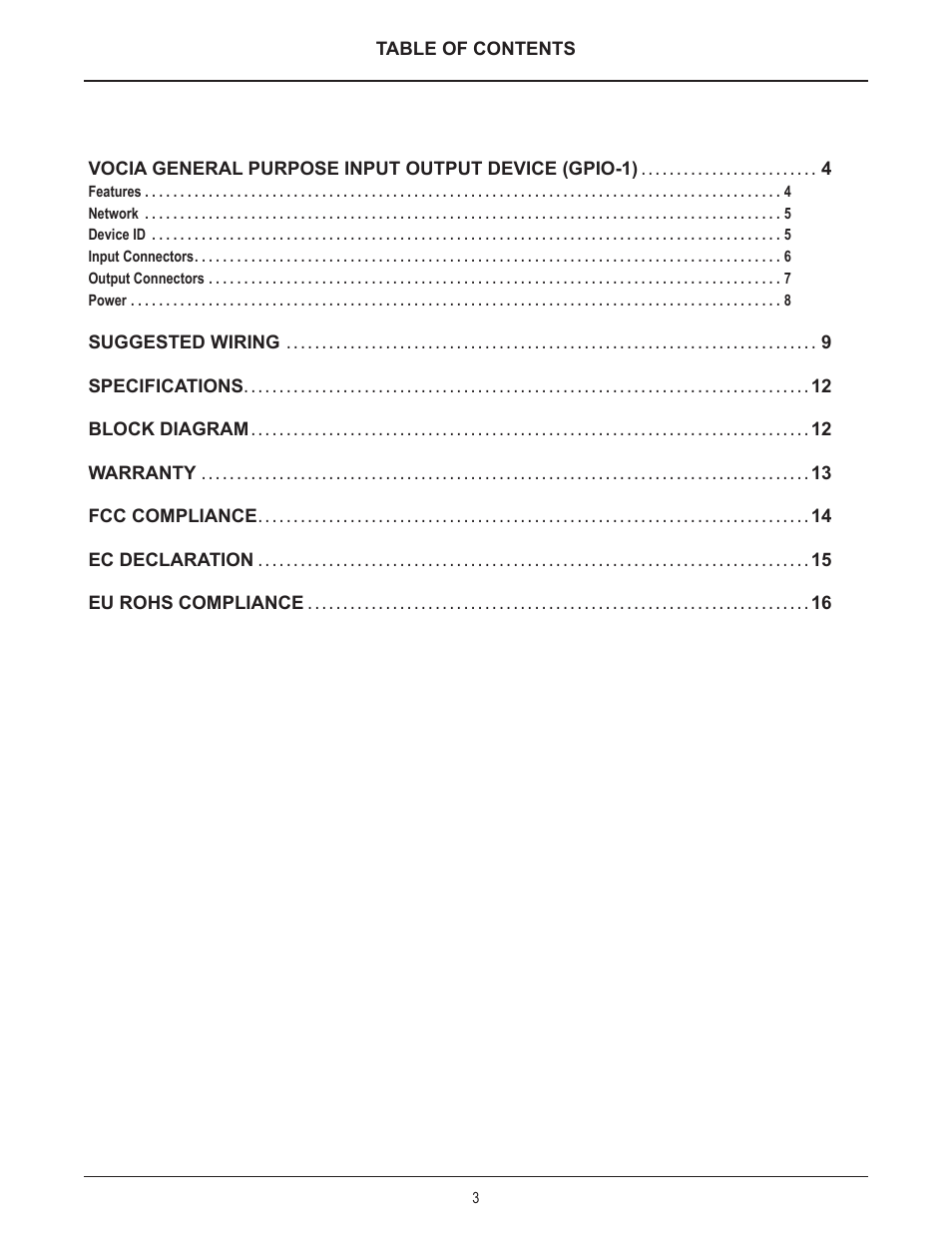 Biamp GPIO-1 User Manual | Page 3 / 16