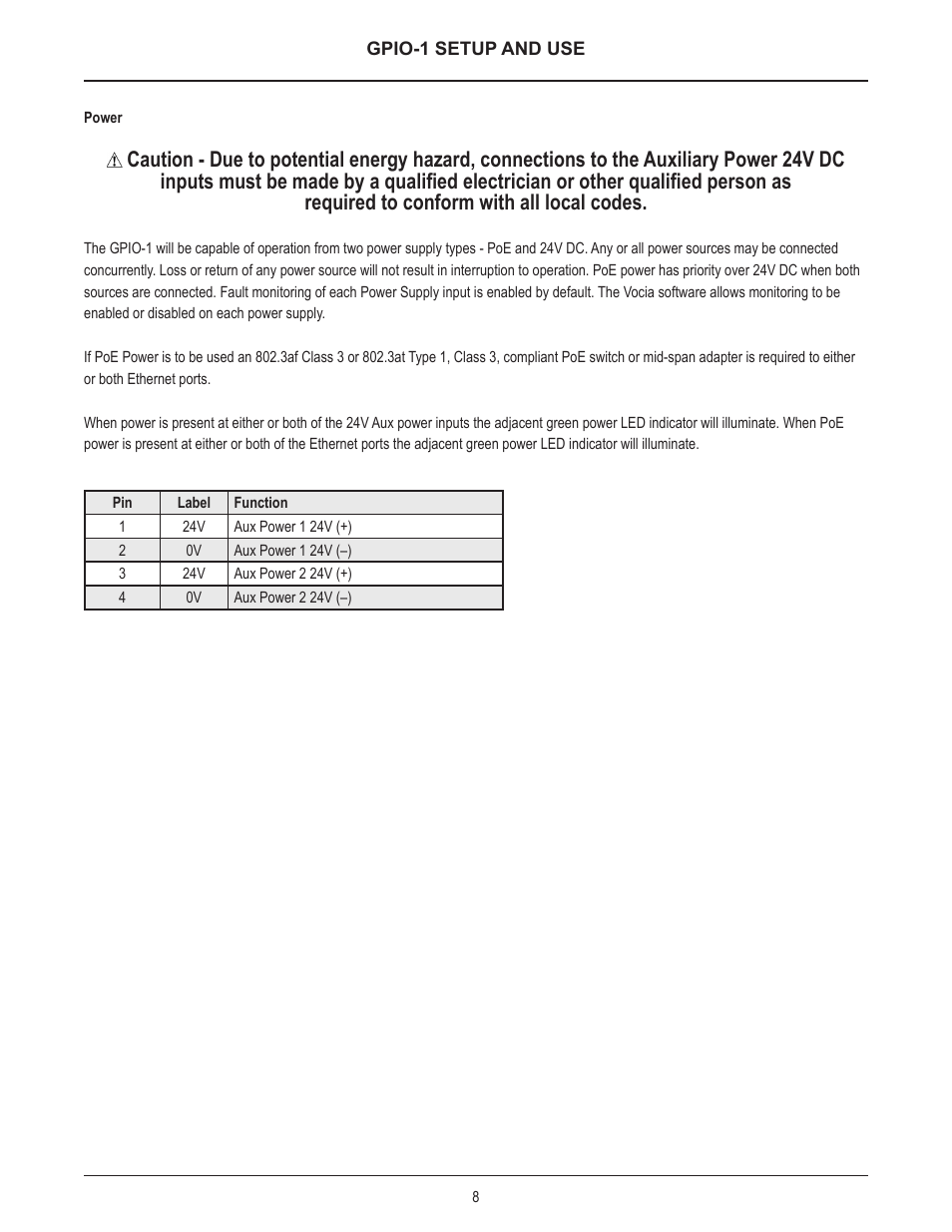 Biamp GPIO-1 User Manual | Page 8 / 16