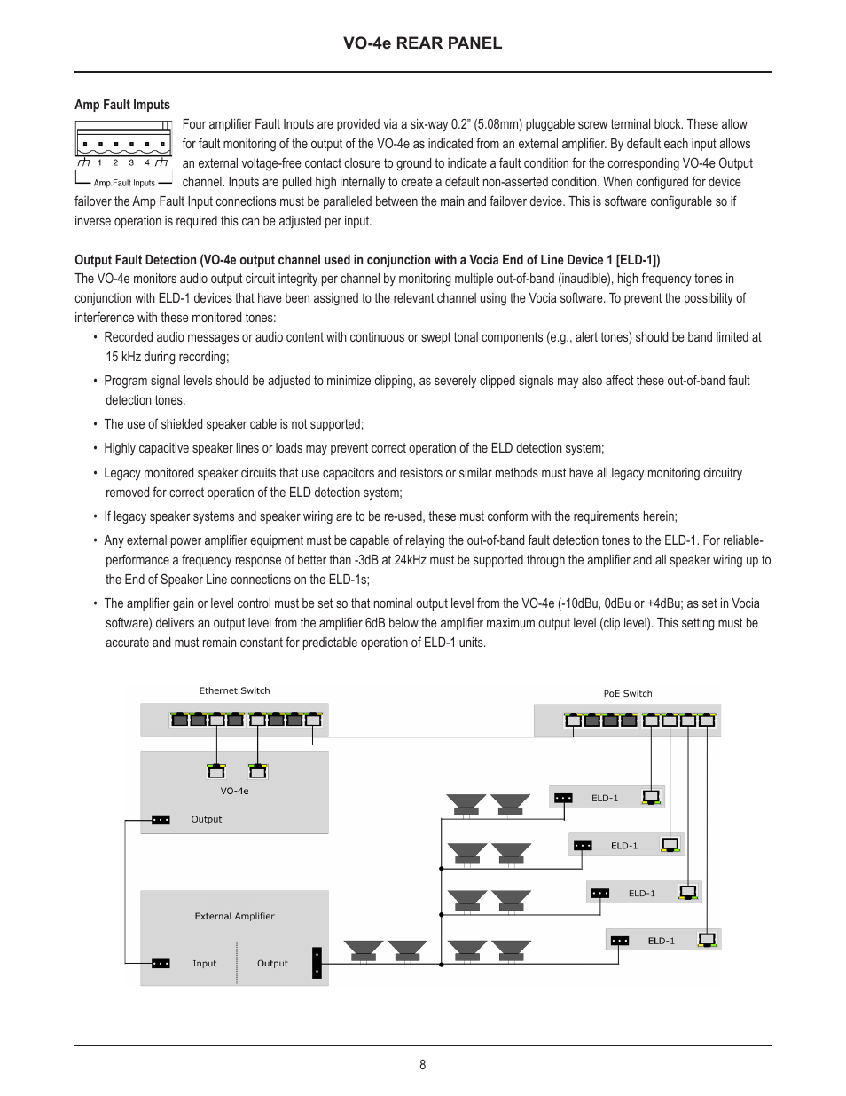 Biamp VO-4e User Manual | Page 8 / 14