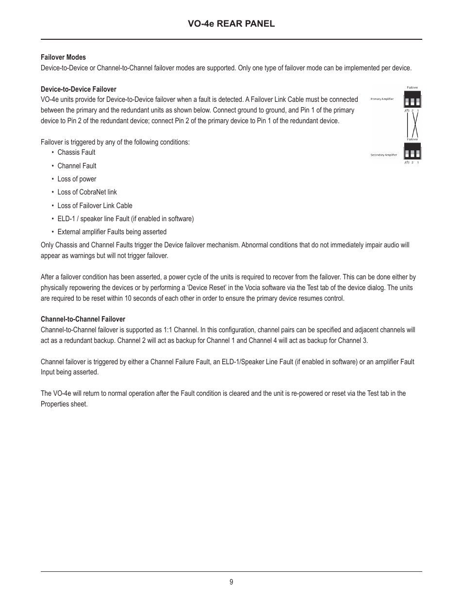 Biamp VO-4e User Manual | Page 9 / 14