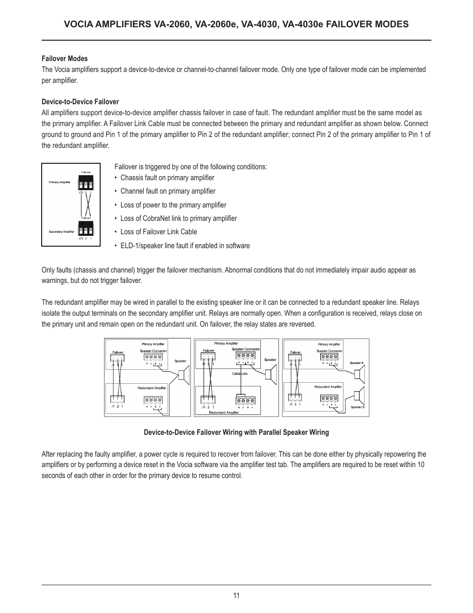 Biamp VA-4030e User Manual | Page 12 / 20