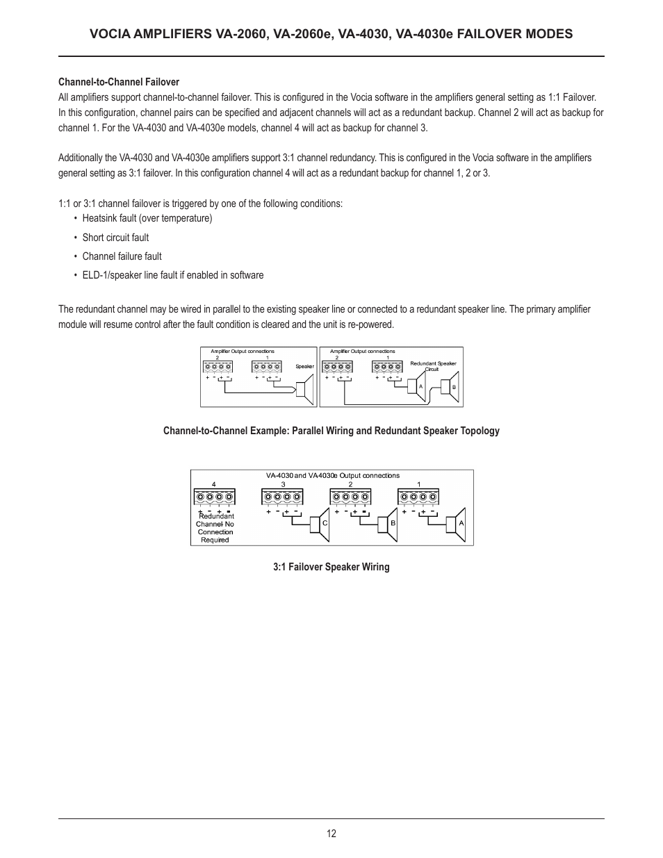 Biamp VA-4030e User Manual | Page 13 / 20