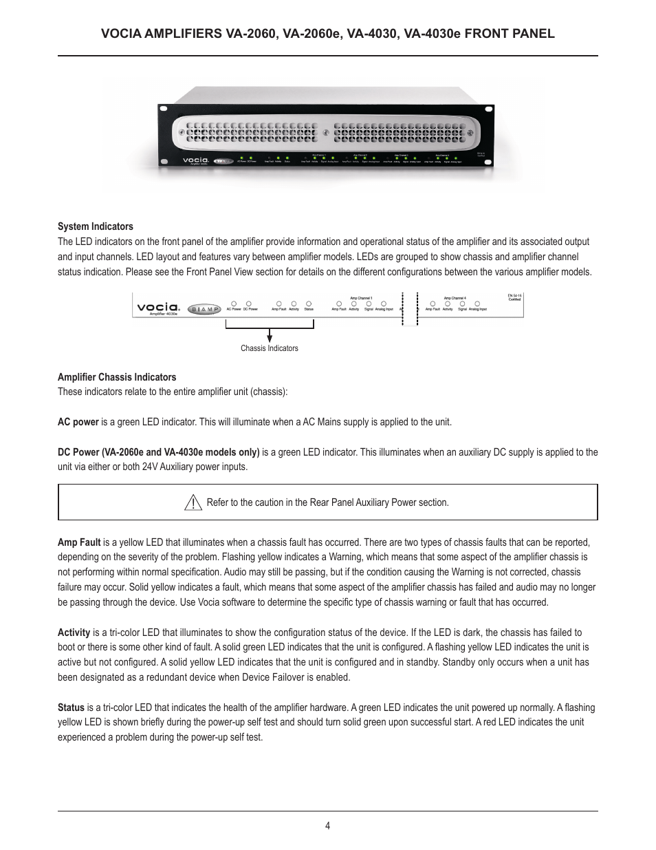 Biamp VA-4030e User Manual | Page 5 / 20
